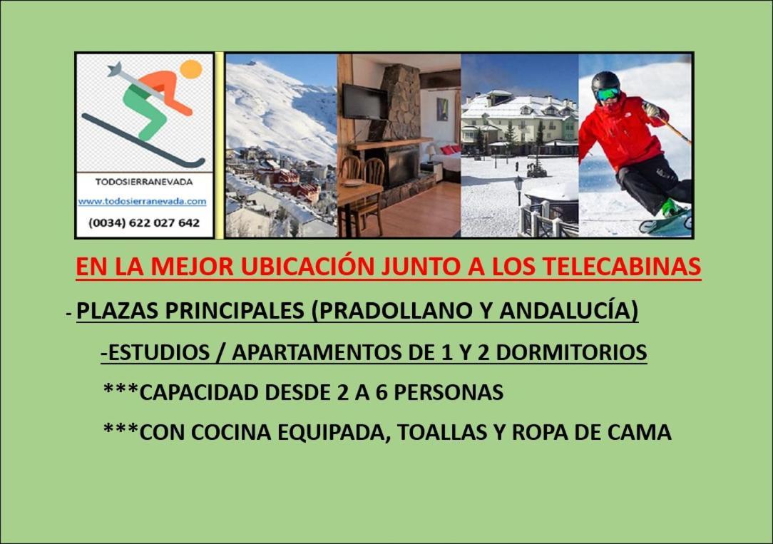 Ski Plaza Sierra Nevada & Zona Baja Экстерьер фото